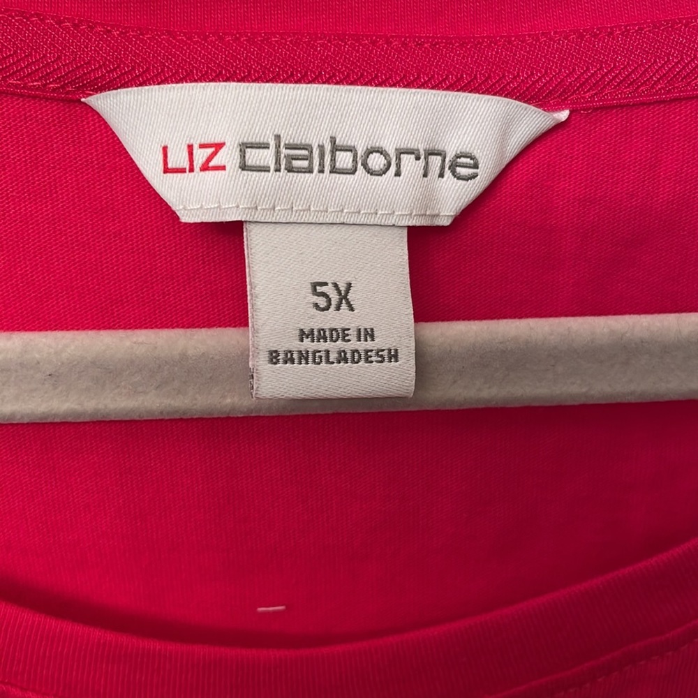 Liz Claiborne lovely rose 5 X top brand new - Picture 4 of 6